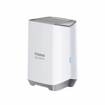 Baseus S1 Pro Outdoor Dual 3K lauko stebėjimo kamerų komplektas (2 vnt.), baltas