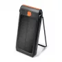 Logilink PA0273 – Saulės energijos powerbankas su žibintuvėliu, Li-Pol, 10000 mAh, 18 W, 3 A, PD 2.0, QC 3.0, itin greitas įkrovimas, 2 išvesties prievadai (USB Type A, 24 pin USB-C), USB laidas