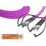 Lightwin LDP-50 ST-ST 3.0 OM4 šviesolaidinis kabelis 3 m violetinis (LDP-50 ST-ST 3.0 OM4)