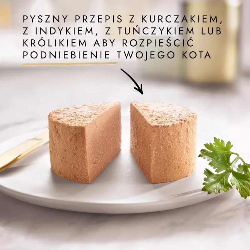 Šlapio maisto kačių multipakas Purina Nestlé Gourmet Gold Mus Mix 48×85 g skirtingų skonių