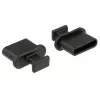Apsauginis kištukas USB Type-C DeLOCK 64013 juodas
