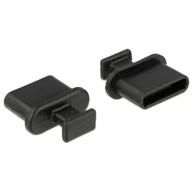 Apsauginis kištukas USB Type-C DeLOCK 64013 juodas