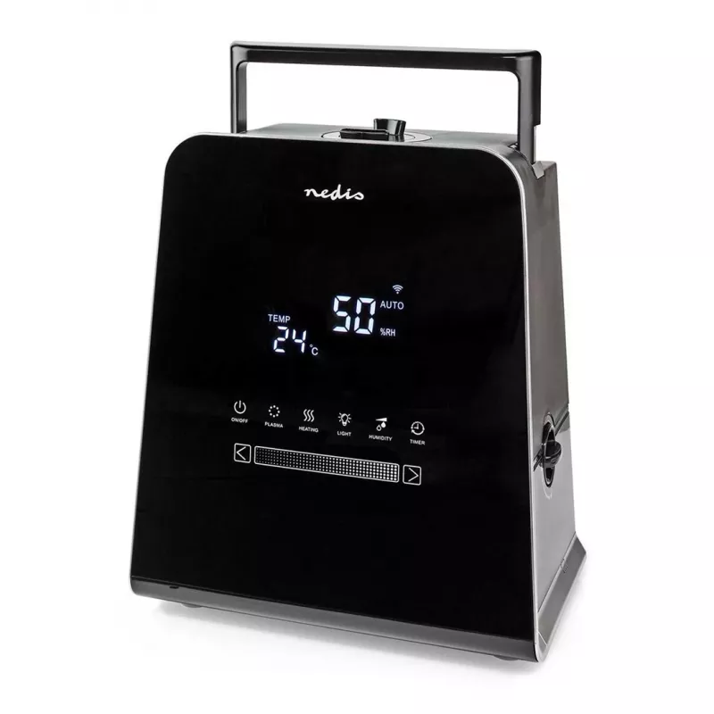 Nedis SmartLife juodas ultragarsinis drėkintuvas 5,5 l