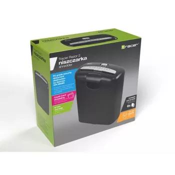 Popieriaus smulkintuvas Tracer Razor 2 juostinis smulkinimas 70 dB juodas