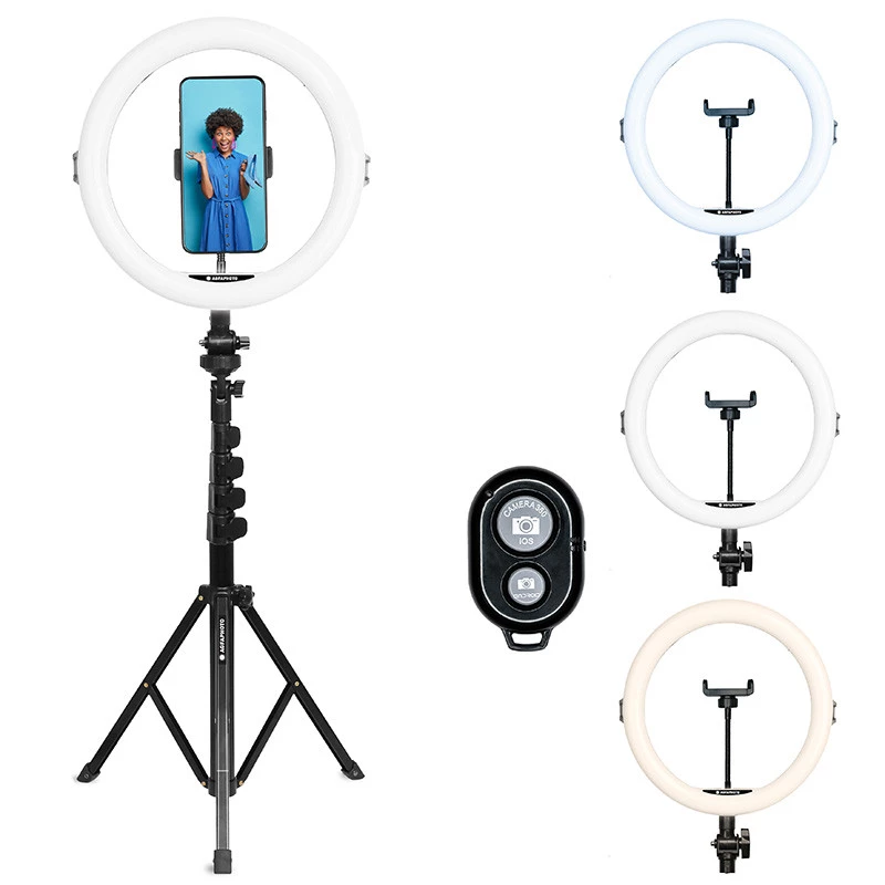 Agfa Arl11xl LED žiedinė šviesa 11 colių + stovas + nuotolinio valdymo pultas