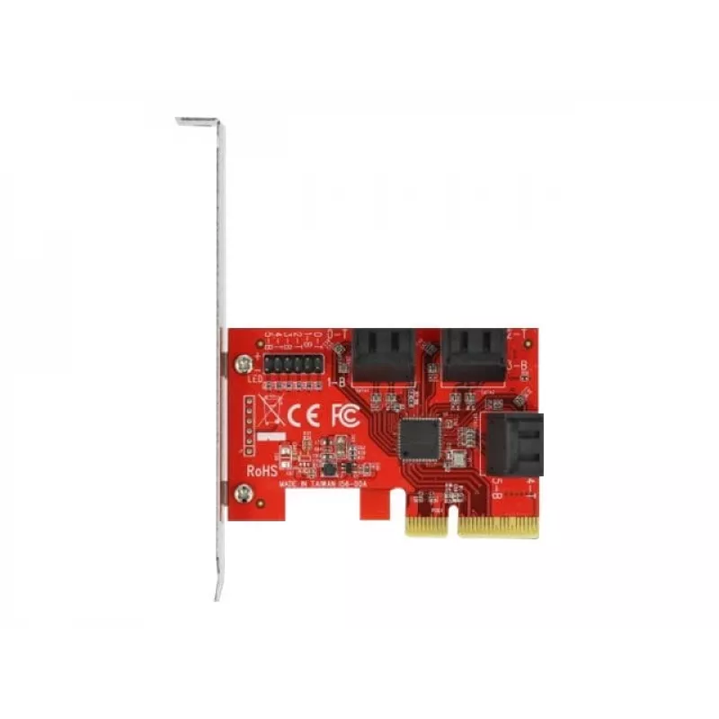 SATA PCI Express x4 kortelė DeLOCK 6 prievadų Low Profile