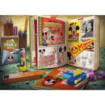 Dėlionė 1960 Mickey Moments (1000 dalių)