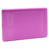 Power bank RealPower PB-5000 MAG 5000 mAh, belaidis įkrovimas, USB-C, 20 W, rožinė