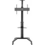 SpeaKa Professional SP-TVC-1400 Mobilus televizoriaus stovas, aukštis reguliuojamas, 94,0 cm, 37–190,5 cm (75 coliai) (SP-13383164)