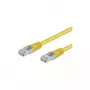 Wentronic Goobay CAT 5e Patch Laidas, F/UTP, Geltonas, 50 m - CCA Vario Mišinys (50869)