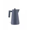 Alessi MDL06 B Pleated elektrinis virdulys, juodas, Euro kištukas