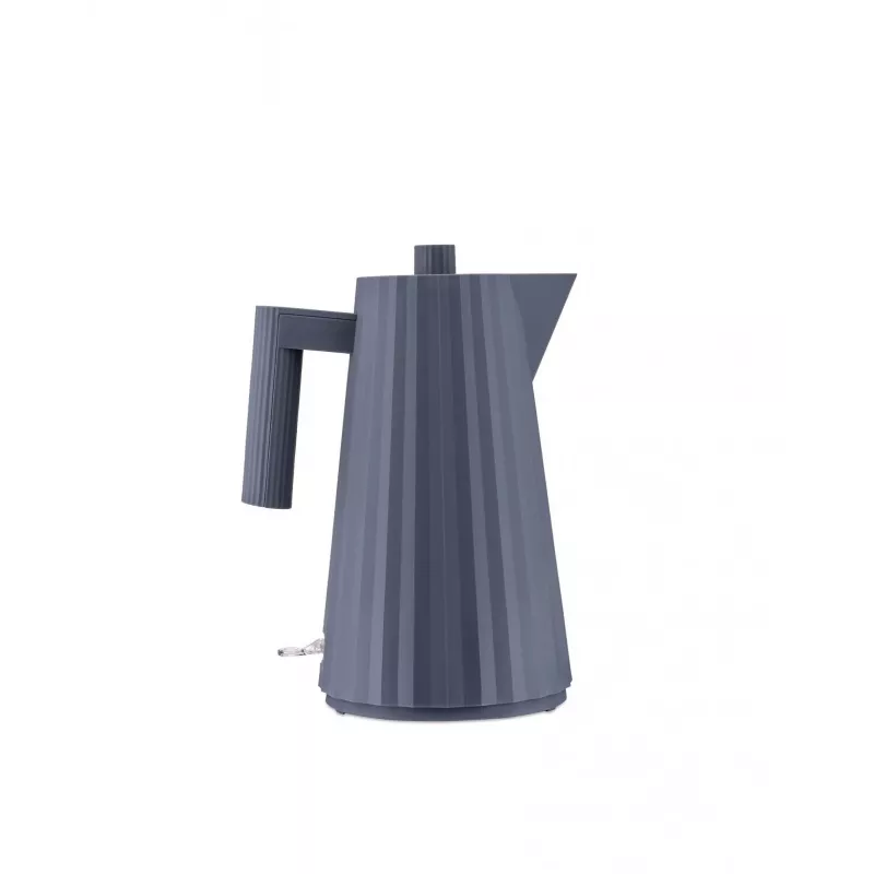 Alessi MDL06 B Pleated elektrinis virdulys, juodas, Euro kištukas