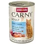 Šlapias kačių ėdalas animonda Carny Chicken + Salmon Adult 400 g, be grūdų, be glitimo