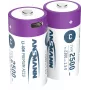 Ansmann ANS 1313-0004 - Įkraunama ličio jonų baterija C Baby 2300 mAh 1,5 V 2 vnt. pakuotė