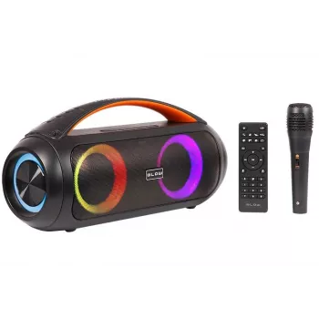 Nešiojamas garsiakalbis BOOMBOX Bluetooth, 30-356#, BLOW, Juodas