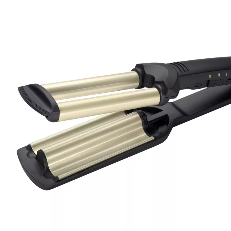 BaByliss C260E EasyWaves tekstūravimo lygintuvas šiltai juodas, sidabrinis, 70.9 W (1.8 m)
