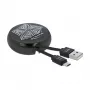 USB 2.0 laidas USB-A į Micro-B DeLOCK 85818 (įtraukiamas, 0,92 m)