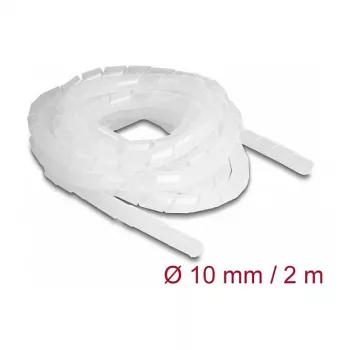 DeLOCK spiralinė žarna lanksti 2 m x 10 mm permatoma
