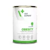 Šlapias šunų ėdalas VETEXPERT Veterinary Diet Obesity 400 g skardinė – paukštiena, suaugusiems, mažai riebalų, daug drėgmės