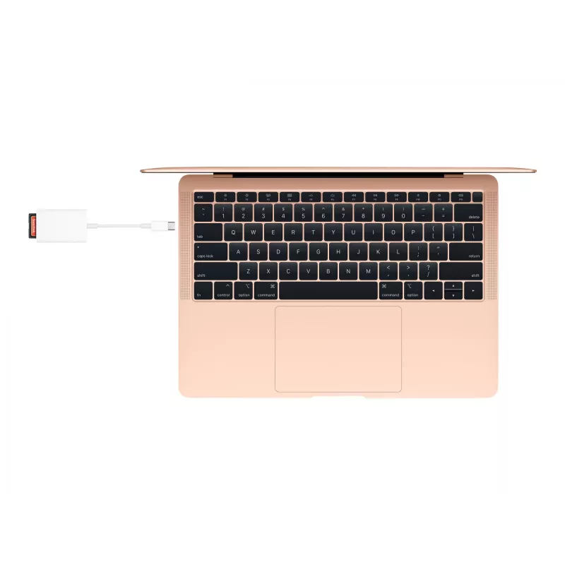 Apple MW653ZM/A SD kortelių skaitytuvas USB 2.0 Type-C baltas