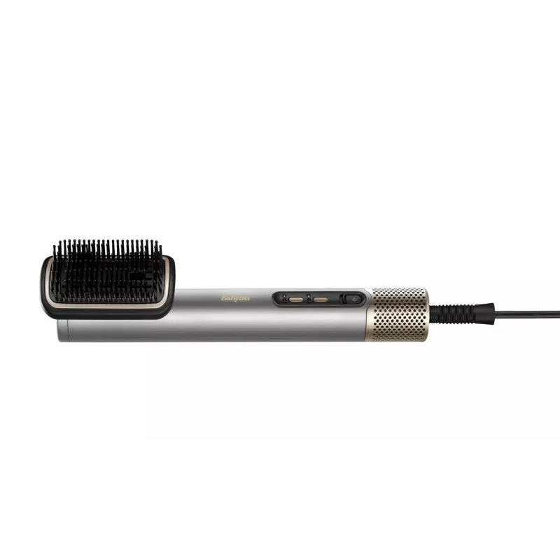 Plaukų formavimo rinkinys BABYLISS AS6555E su Airflow technologija, 4 šildymo lygiai, 2,5 m laidas, sidabrinė/auksinė