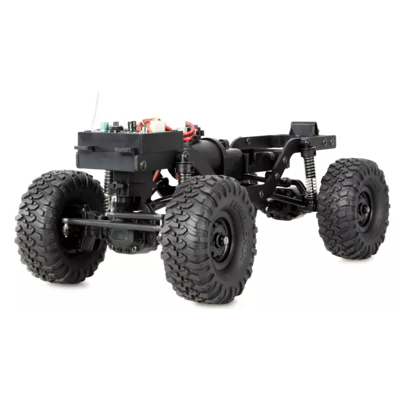 Radijo bangomis valdomas visureigis Amewi Mini-D90 4WD 1:16 RTR mastelio modelis
