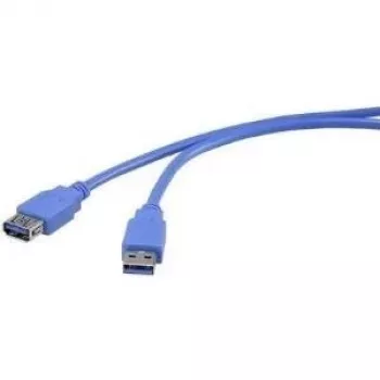 USB 3.0 ilginimo laidas Renkforce 1420710, 3 m, mėlynas