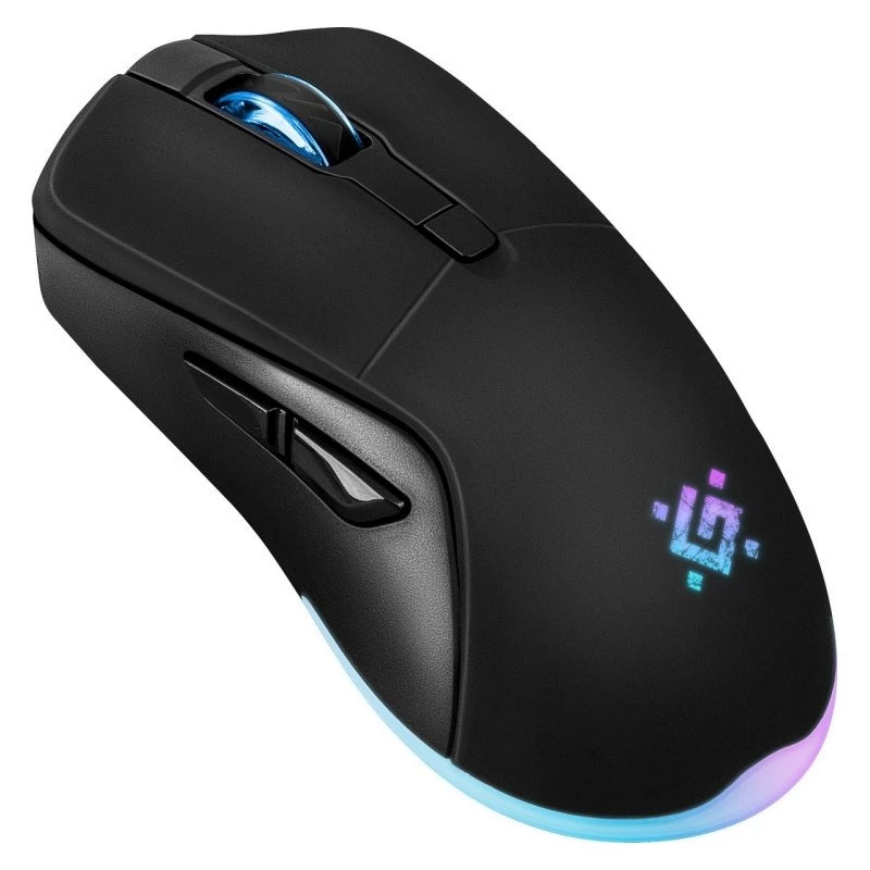 Belaidė žaidimų pelė DEFENDER Demon GM-534 RF, ambidekstrinė, 3200 DPI, 5 mygtukai, 2,4 GHz USB-A nano imtuvas