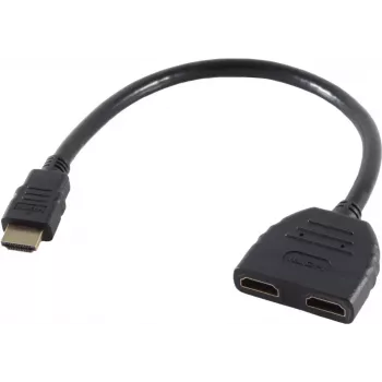 HDMI adapteris ShiverPeaks Type A į 2x St/Bu 77415 – HDMI Type A skirstytuvas/adapteris