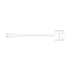 LogiLink USB-C garso adapteris USB-C/M į 2x USB-C/F 60W PD baltas
