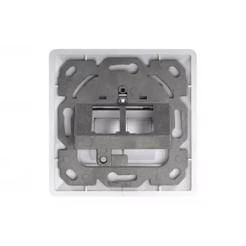 Digitus sieninė plokštė Keystone moduliams, vokiškas tipas, tarpinė plokštelė 50x50 mm, rėmelis 80x80 mm | DN-93801-1