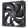 SilverStone VISTA SST-VS140B 140 mm PWM korpuso ventiliatorius – juodas