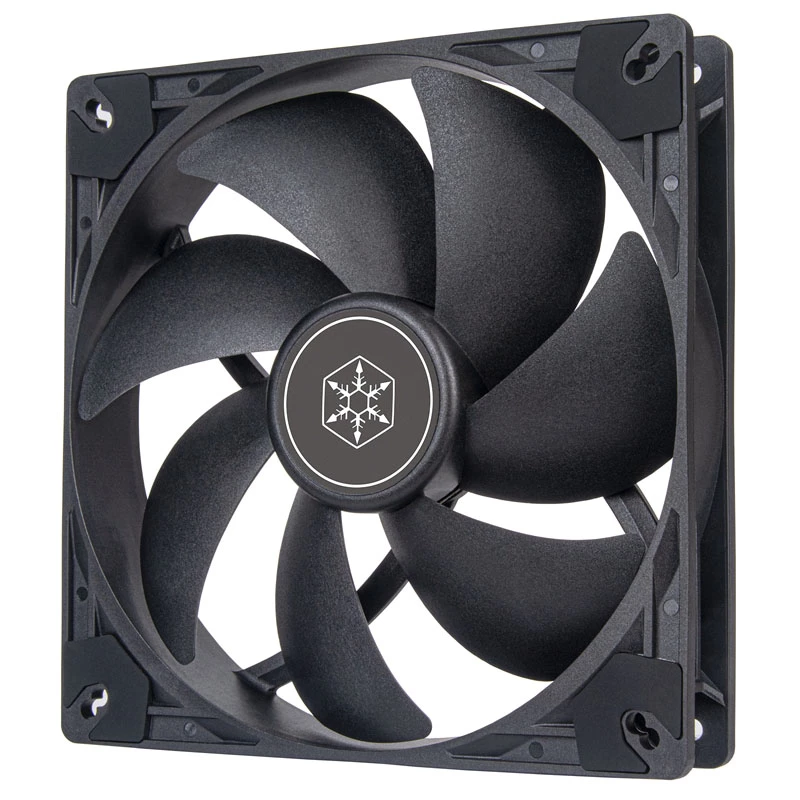SilverStone VISTA SST-VS140B 140 mm PWM korpuso ventiliatorius – juodas