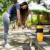 Cecotec Blender Power Titanium 900 ProGo | Stalinis | 900 W | Talpa 2x0,57 L | Smulkinimas ledo | Juoda