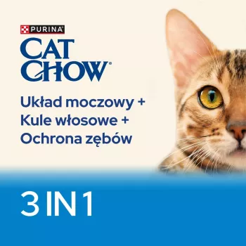 Purina CAT CHOW sausas kačių ėdalas 1,5 kg Suaugę kalakutiena