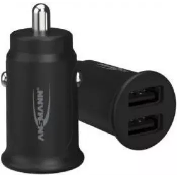 Ansmann CC212 automobilinis adapteris į cigarečių degtuką 5 V juodas (1000-0030)