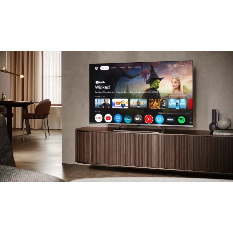 Sharp 4K Ultra HD QLED MiniLED televizorius | 55JP7265E | 55 colio | Google TV | UHD