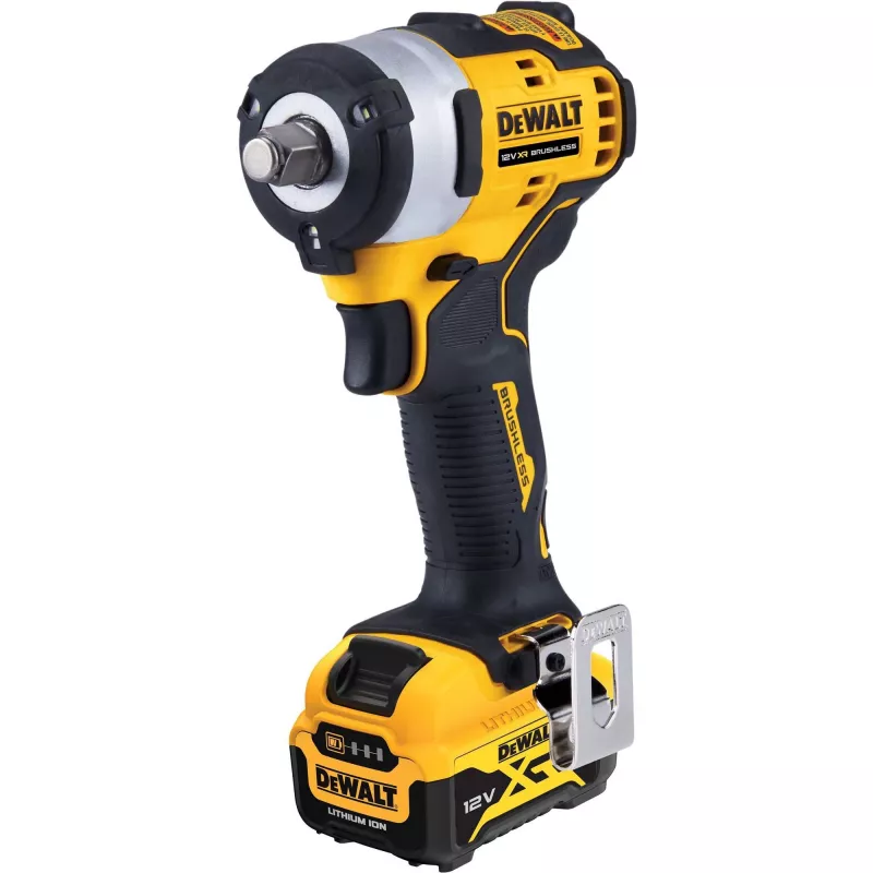 DeWALT DCF901P2-QW elektrinis veržliaraktis 1/2 colio, 340 N·m, juodas/geltonas, 12 V