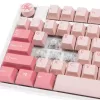 Ducky One 3 Gossamer Pink klaviatūra žaidimams USB US English rožinė, balta