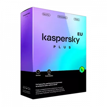 Kaspersky Plus | 1 Įrenginys | 2 Metai | ES