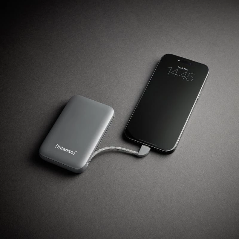 Power Bank USB 10000 mAh pilka S10000 7333034 Intenso