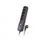 Lestar 5w LV-530W, PDU, 3m, Juoda