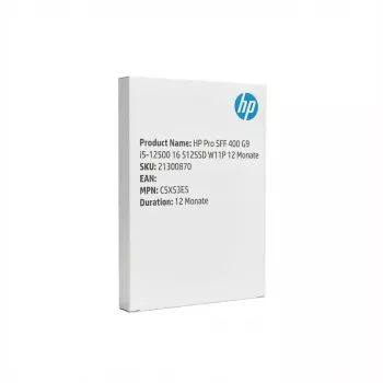 Kompiuteris HP Pro SFF 400 G9 i5-12500 16GB 512SSD W11P