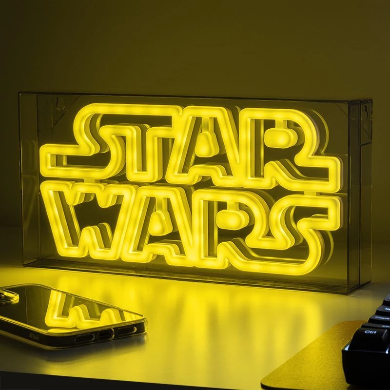 LED neoninis ženklas Paladone Star Wars dizainas PP13123SW