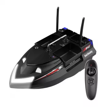 Jaukų valtis Flytec V802 su 12000 mAh baterija, juoda