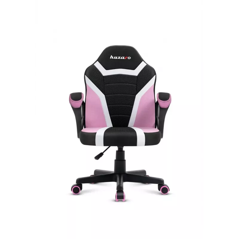 Vaikiška žaidimų kėdė Huzaro Ranger 1.0 Rožinis tinklelis