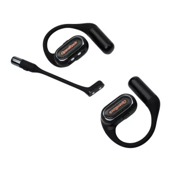 Belaidės ausinės OneOdio OpenRock Link 20, atviros, juodos, Bluetooth
