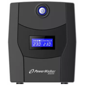 PowerWalker VI 1500 STL nepertraukiamo maitinimo šaltinis (UPS) Line-Interactive 1500 VA 900 W 4 kištukiniai lizdai