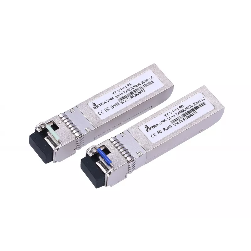 Extralink SFP+ 10G WDM modulis pora 1270/1330nm vienmodis 20km LC DOM