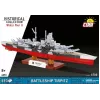Konstruktorius Cobi Battleship Tirpitz – 593 detalės, mastelio modelis su demonstravimo stovu